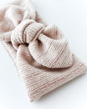 Load image into Gallery viewer, Beige Vintage Jersey Bow ( Limited edition)