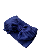 Load image into Gallery viewer, NAVY BLUE bow