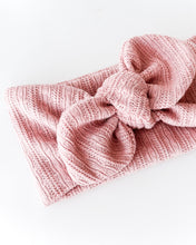 Load image into Gallery viewer, Dusty Pink Vintage Jersey Bow ( Limited edition)
