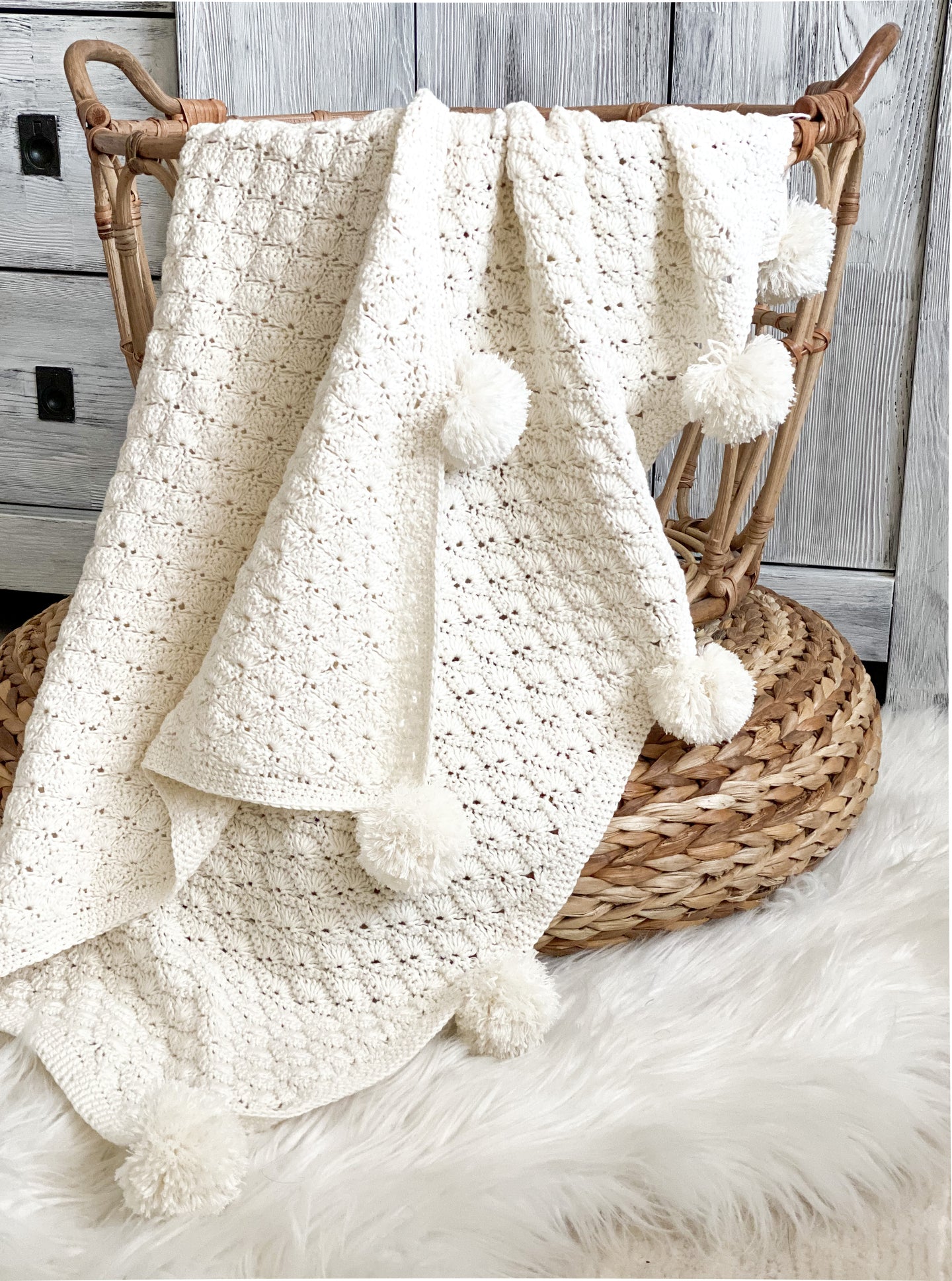 OFFWHITE baby blanket